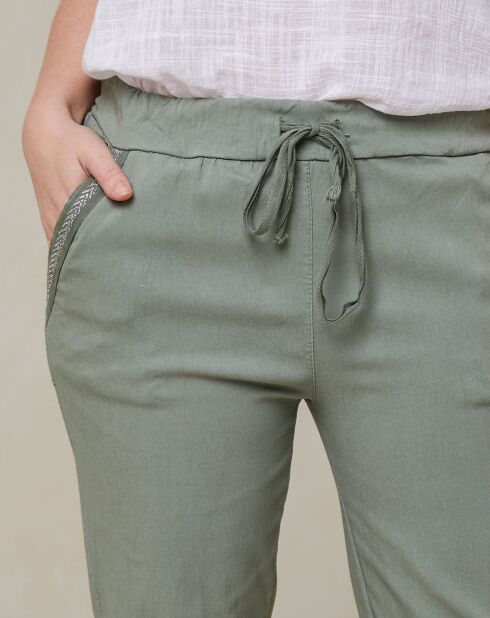 Pantalon Janaelle kaki