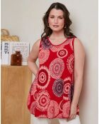 Top Felicie rouge