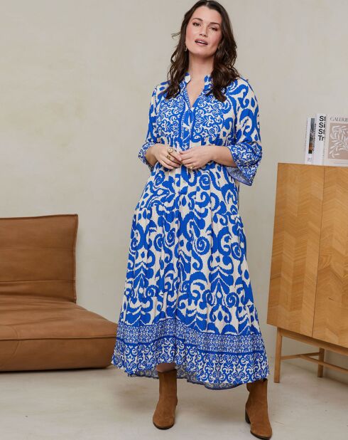 Robe Margaux royal