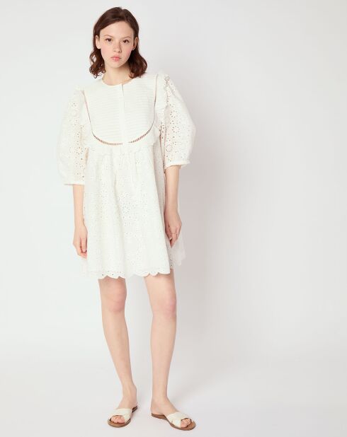 Robe Broderie blanche