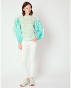 Blouse Marguerite bleue