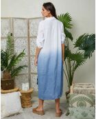 Robe 100% Lin Victoire indigo