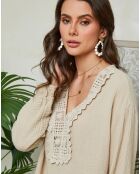 Tunique Lucie beige