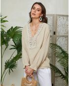 Tunique Lucie beige