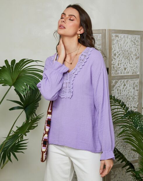 Tunique Lucie violette