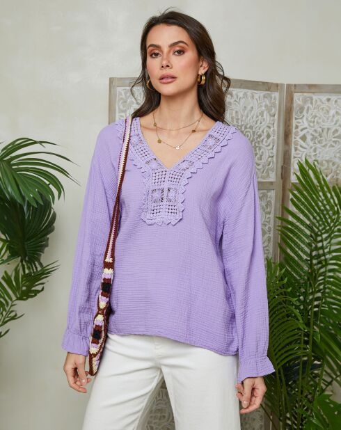Tunique Lucie violette
