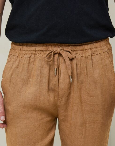 Pantalon Elio camel