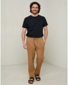 Pantalon Elio camel