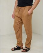 Pantalon Elio camel