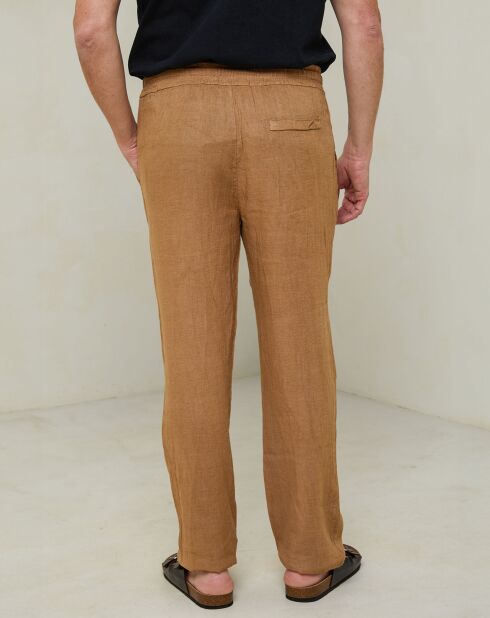Pantalon Elio camel