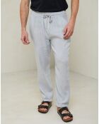 Pantalon Elio gris clair