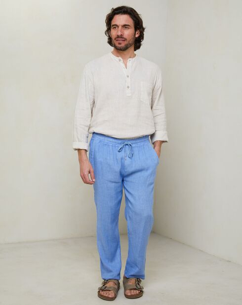 Pantalones Elio indigo