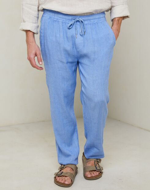 Pantalones Elio indigo