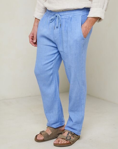 Pantalones Elio indigo