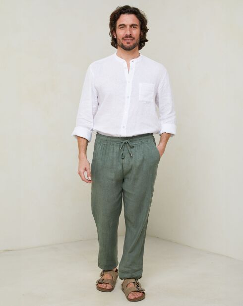 Pantalon Elio kaki