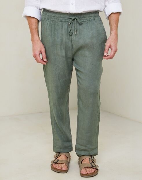 Pantalon Elio kaki