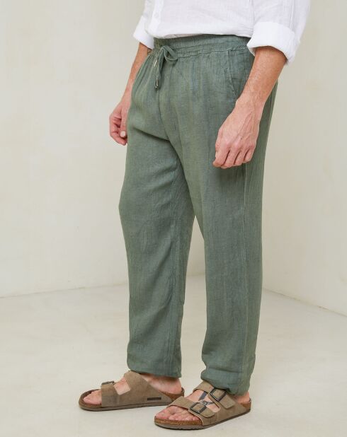 Pantalon Elio kaki