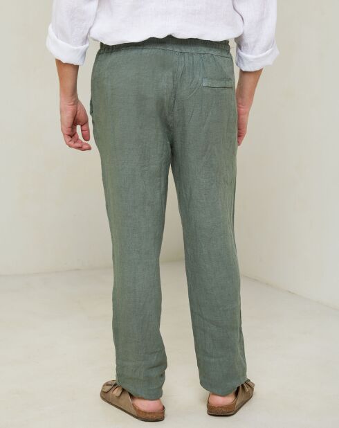 Pantalon Elio kaki