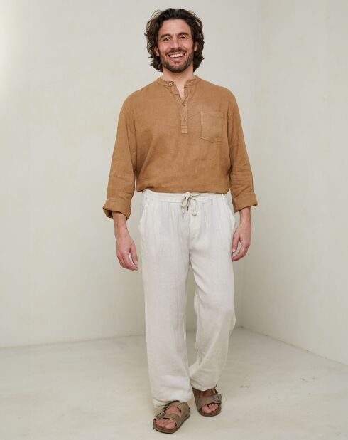Pantaloni beige Tristan