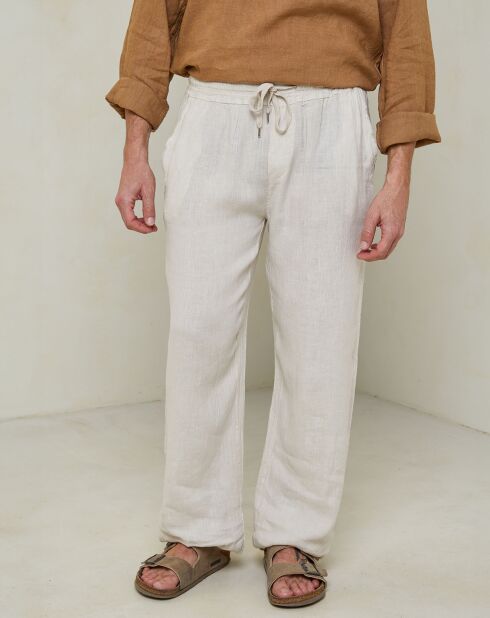 Pantaloni beige Tristan