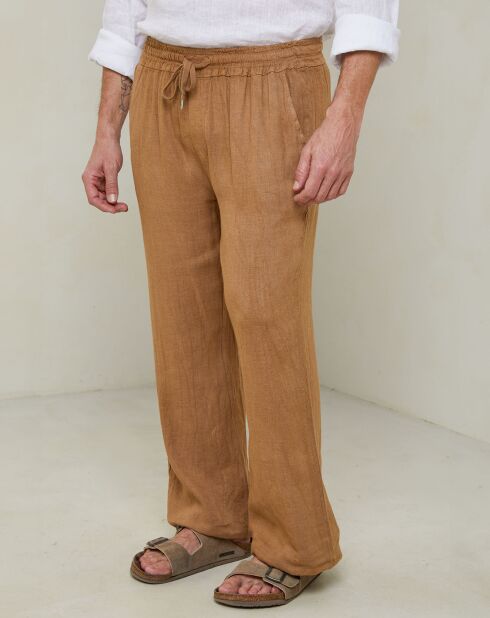 Pantalon Tristan camel