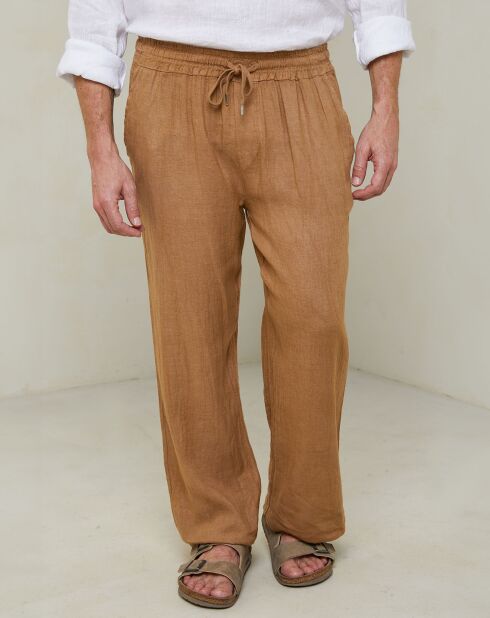 Pantalon Tristan camel