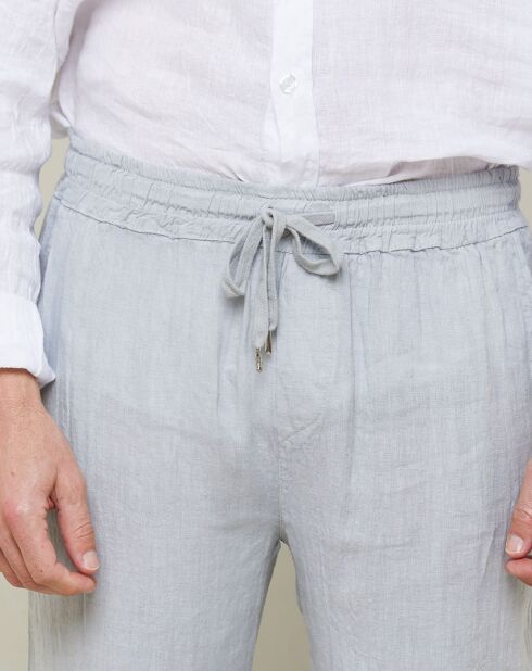 Lichtgrijze broek Tristan