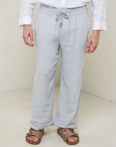 Lichtgrijze broek Tristan