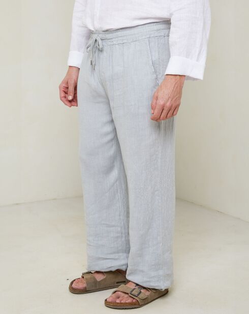 Lichtgrijze broek Tristan