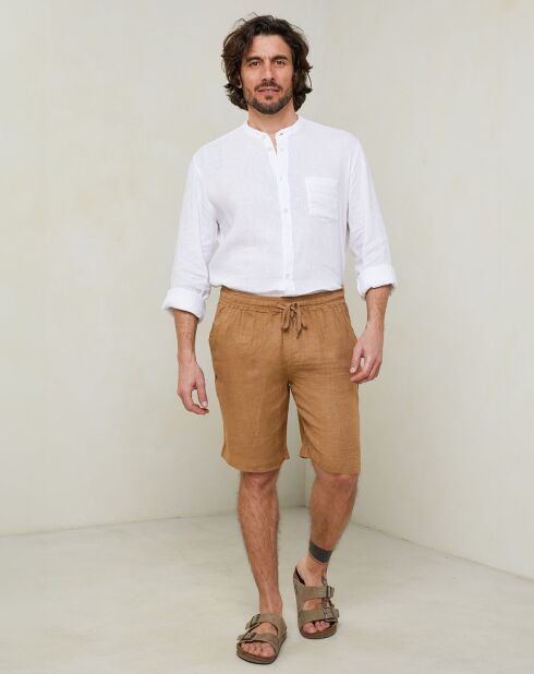 Pantalones cortos Victor camel
