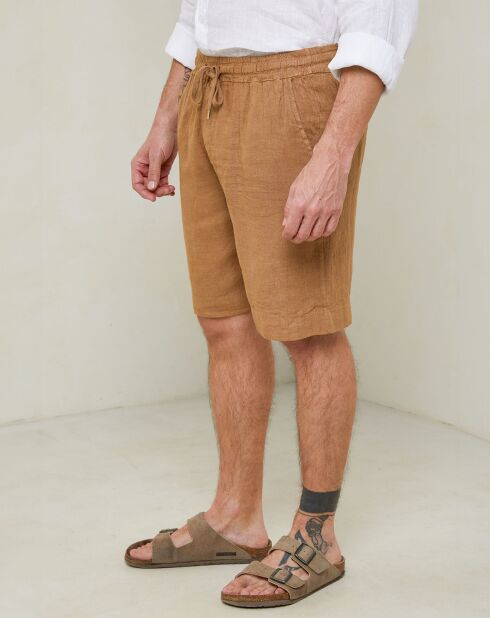 Pantalones cortos Victor camel