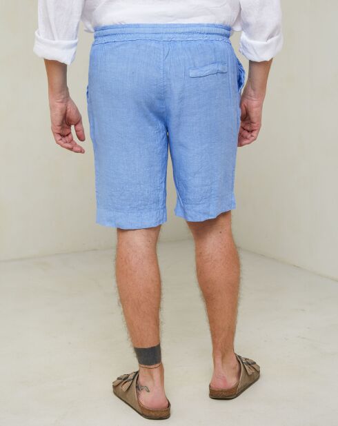 Short Victor indigo