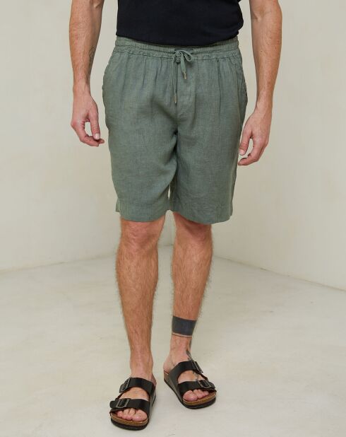 Victor kaki korte broek