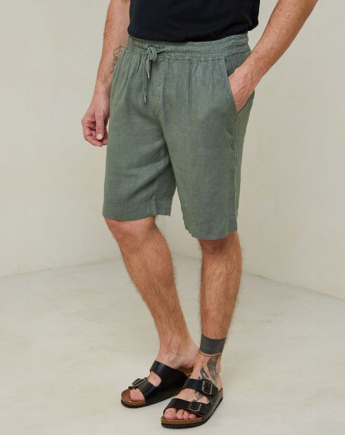 Victor kaki korte broek