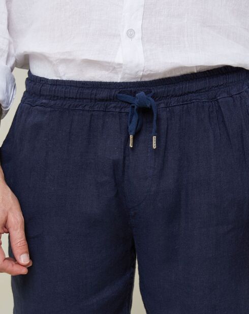 Victor marineblaue Shorts