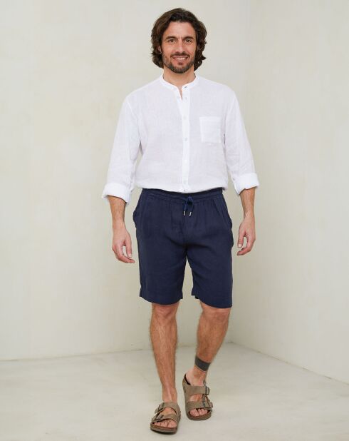 Victor marineblaue Shorts
