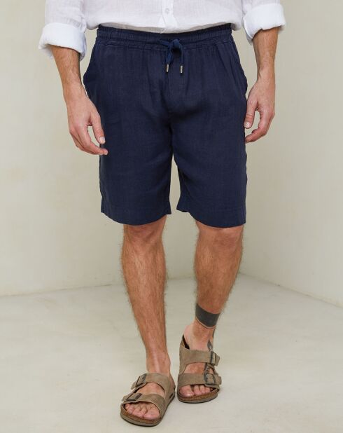 Victor marineblaue Shorts