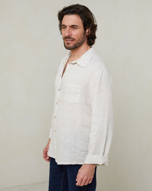 Chemise Gaspard beige