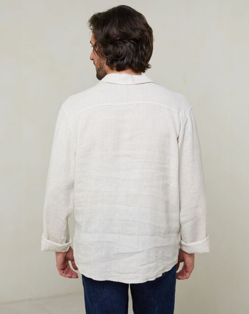 Chemise Gaspard beige