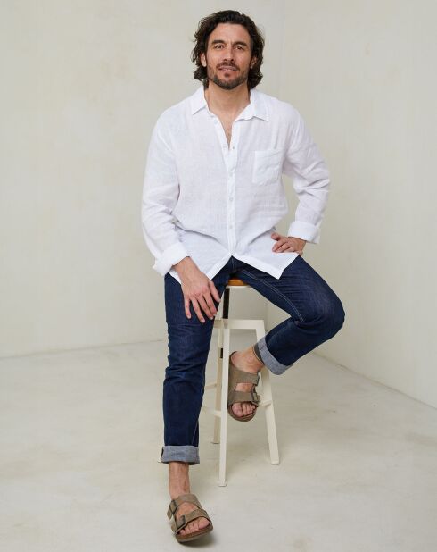 Camicia Gaspard bianca