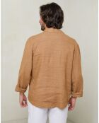 Chemise Gaspard camel
