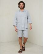 Chemise Gaspard gris clair