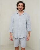 Chemise Gaspard gris clair