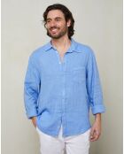 Chemise Gaspard indigo