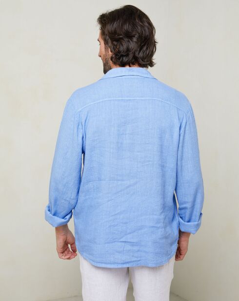 Chemise Gaspard indigo