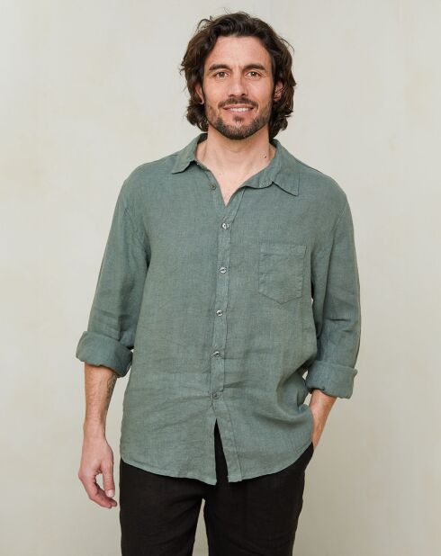 Chemise Gaspard kaki