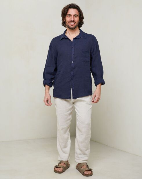 Chemise Gaspard marine