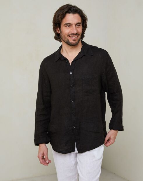 Chemise Gaspard noire