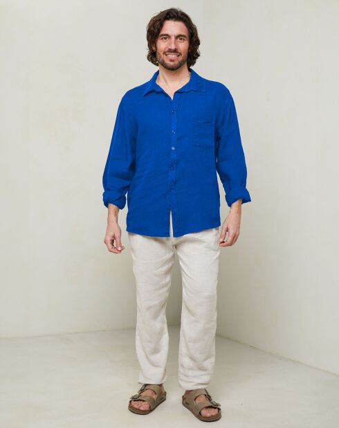 Chemise Gaspard royal