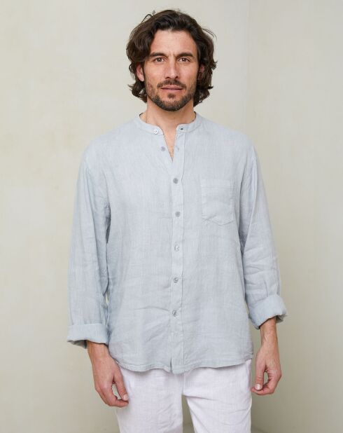 Chemise Valentin gris clair